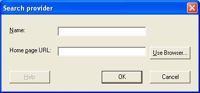 Search provider